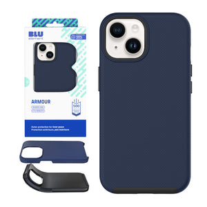 Blu Element Armour Rugged Case For iPhone 16E/15/14/13 - Navy
