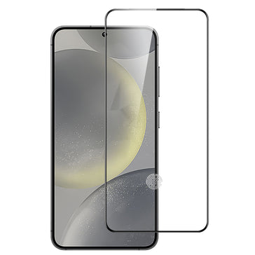 METKASE BLACK EDGED TEMPERED GLASS IN BULK WHITE PAPER CARD PACKAGE FOR SAMSUNG S26 PLUS - BLACK