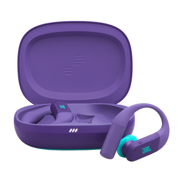 JBL Endurance Peak 4 True Wireless In-Ear Sport Headphones - Purple