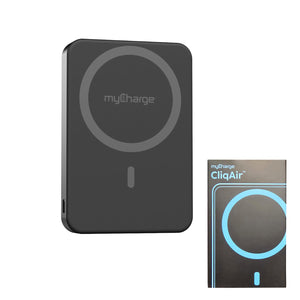 myCharge 10K Mah Cliqair Qi2 Wireless Magnetic Power Bank (Online Pkg) - Black