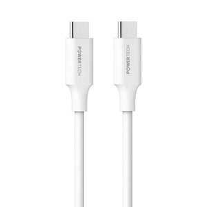 Powertech USB-C To USB-C 4ft Cable - White