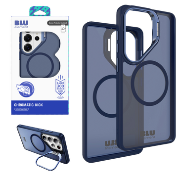 Blu Element Chromatic Kick Case W/ Magnets And Screen Protector For Samsung Galaxy S26 Ultra - Navy