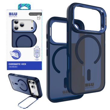 Blu Element Chromatic Kick Magsafe Case With Screen Protector For Iphone 17 Pro (120-10419) - Navy
