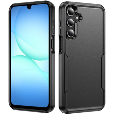 HR Premium Tough Hybrid Case For Samsung A17 5G - Black