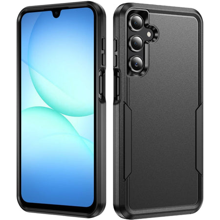 HR Premium Tough Hybrid Case For Samsung A17 5G - Black