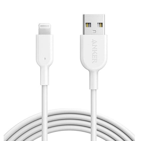 Anker Powerline II 6' USB-A To Lightning Connector - White