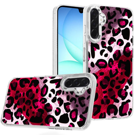 Premium Beautiful Epoxy Designs W/ Chrome Edges Case For Samsung A17 5G - 4