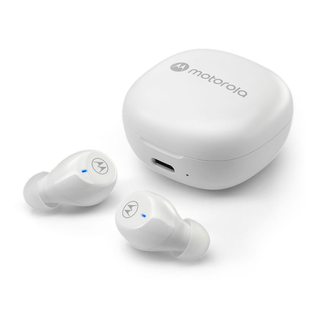 Motorola Buds 105 True Wireless Earbuds - White