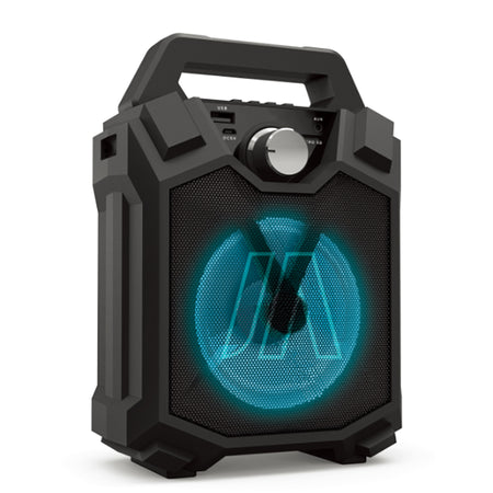 Max Power Rocker 4 Portable Bluetooth Speaker W/ Fm Radio - Black