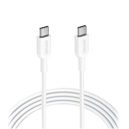 Anker Powerline II USB-C To USB-C 6' 2.0 Cable - White