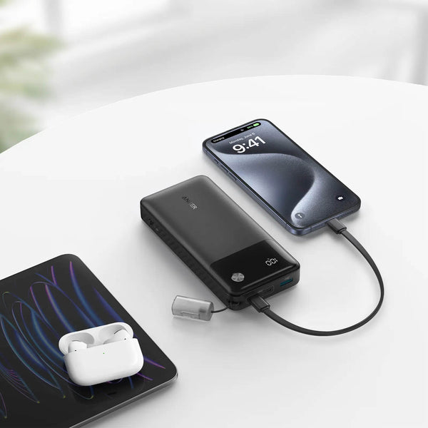Anker Powercore 20K mAh 30W Power Bank W/ Usb-C Cable