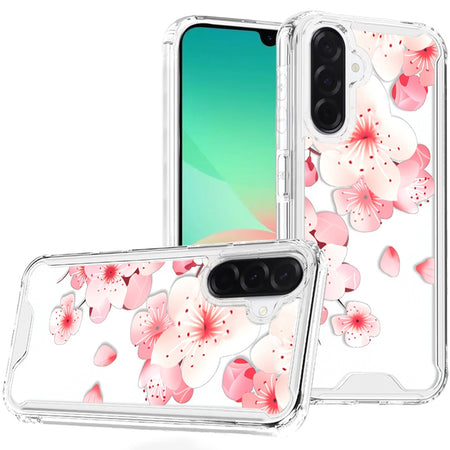 HR Premium Beautiful Tpu Designs Case For Samsung Galaxy A27 - Cherry Blossom
