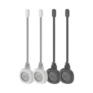 Samsung SmartTag3 Loop Case (4 Pack) - Black/White