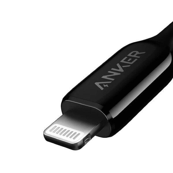 Anker Powerline+ III 3' USBA to Lightning Connector Black C2 Wireless