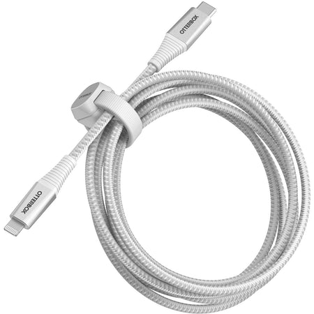 Otterbox SP6 Premium Pro Fast Charge Lightning To USB-C Cable - White