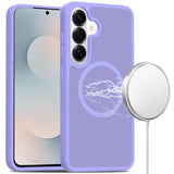 HR PREMIUM [MAGNETIC CIRCLE] SMOOTH SAFE MATTE FEEL HYBRID CASE FOR SAMSUNG S26 PLUS - LIGHT PURPLE