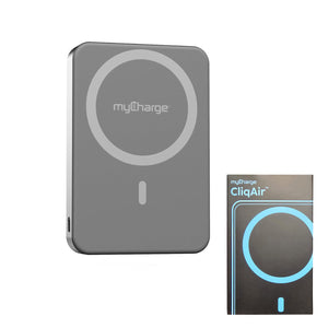 myCharge 10K Mah Cliqair Qi2 Wireless Magnetic Power Bank (Online Pkg) - Grey