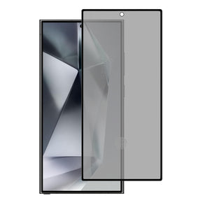 METKASE BLACK EDGED TEMPERED GLASS IN BULK WHITE PAPER CARD PACKAGE FOR SAMSUNG S26 ULTRA - BLACK