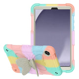 HR PREMIUM BUTTERFLY KICKSTAND 3-IN-1 TOUGH HYBRID CASE COVER WITH SHOULDER STRAP FOR SAMSUNG A9 PLUS / A11 PLUS 11
