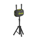 Worryfree WPB2 Party Box Wireless Bluetooth Speaker With Two Microphones and Tripod - Gray
