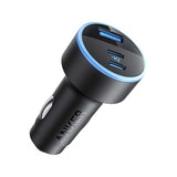 Anker 335 67W 3-Port (2 USB-C & 1 USB-A) Car Charger - Black