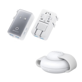 Anker Maggo 15W Qi2 2-In-1 Wireless Dock Stand W/ Usb-C Cable & 40W Charger - White
