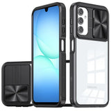 HR Premium Fusion Transparent Clear Hybrid Case Cover For Samsung A17 5G - Black