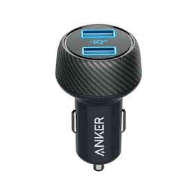 Anker Powerdrive Speed 30W Dual USB-A Car Charger - Black/Gray
