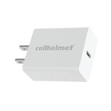 Cellhelmet 20W USB-C PD Wall Charger - White