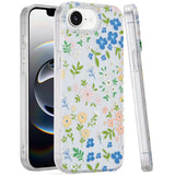 Premium Double Layer Design Imd TPU Case For iPhone 16e  / SE4 (2025) - Mulitcolor Floral