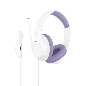 Belkin Inspire Wired Over-Ear Kids Headset - Lavender