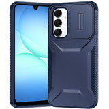 Premium Ultimate U Design Hybrid Case With Camera Window Covering For Samsung A17 5G - Dark Blue