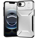 Premium Ultimate U Design Case W/ Camera Window Covering For iPhone 16E / SE4 (2025) - Silver
