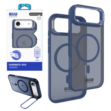 Blu Element Chromatic Kick Magsafe Case With Screen Protector For Iphone 17 Air (120-10413) - Navy