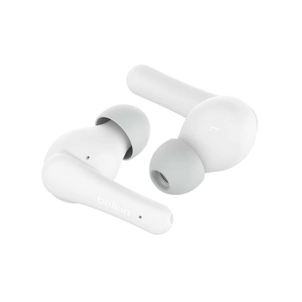 Belkin Nano 2 True Wireless Kids Earbuds - White