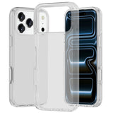 HR Premium Sturdy Ultra Thick 3Mm Transparent Hybrid Case Cover For Iphone 18 Pro - Clear