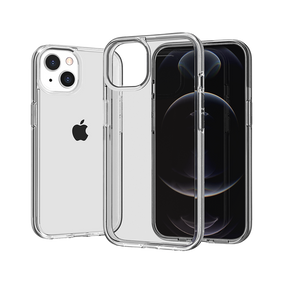 HR Premium Sturdy Ultra Thick 3Mm Transparent Hybrid Case Cover For Apple Iphone 14 Pro Max 6.7" - Clear