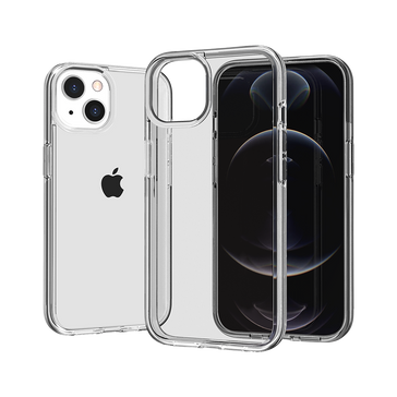 HR Premium Sturdy Ultra Thick 3Mm Transparent Hybrid Case Cover For Apple Iphone 14 Pro Max 6.7" - Clear
