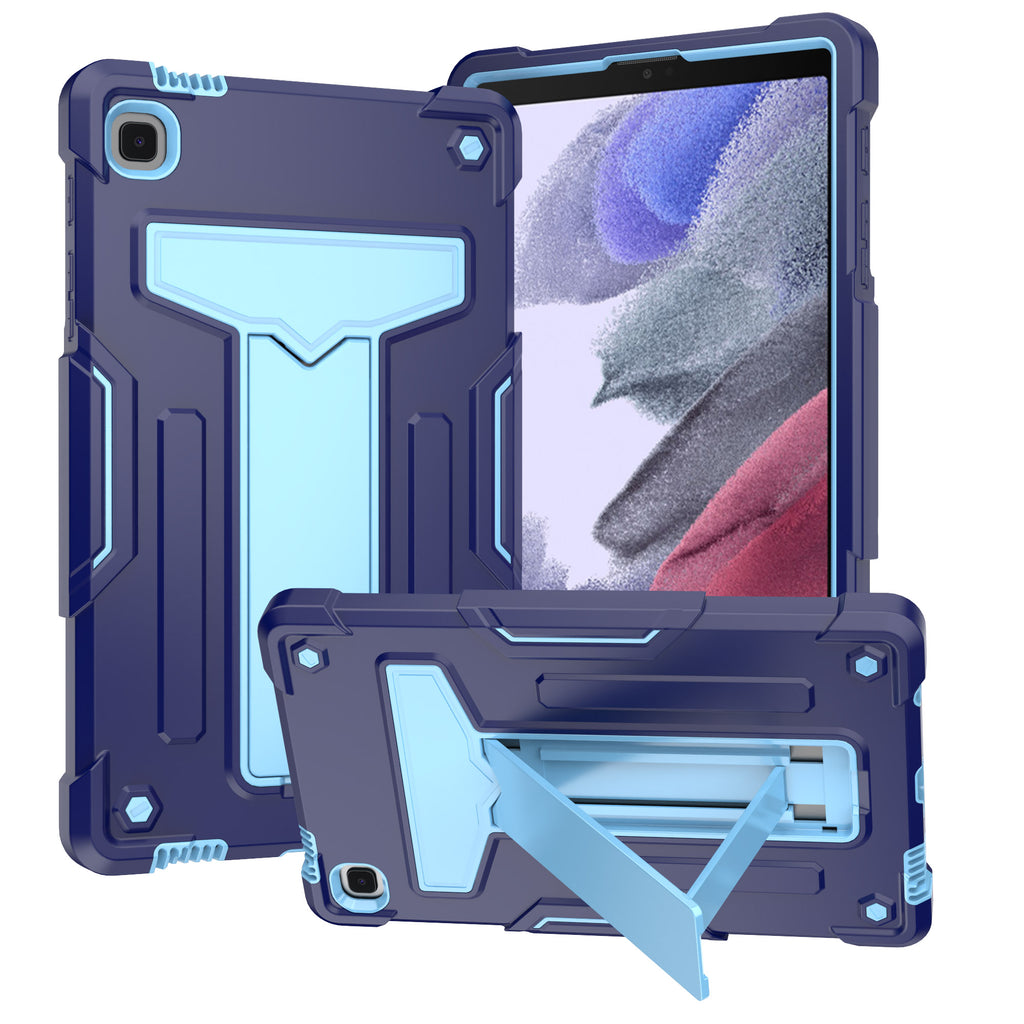 Premium Vertical 3-In-1 Kickstand Case For Samsung A9 Plus / A11 Plus 11" Tablet - Navyblue/Blue