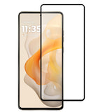 Metkase Black Edged Tempered Glass In Bulk White Paper Card Package For Moto G Stylus 5G 2025 - Black