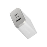 Otterbox 72W 3 Port 2 USB-C & USB-A  GaN Premium Pro Wall Charger - Lunar Light