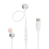JBL Tune 310C Wired In-Ear Headphones - White