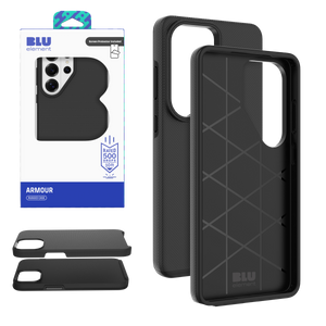 Blu Element Armour Rugged Case With Screen Protector For Samsung Galaxy S26 Ultra - Black