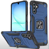 HR Premium Robust Magnetic Kickstand Hybrid Case Cover For Samsung A17 5G - Blue