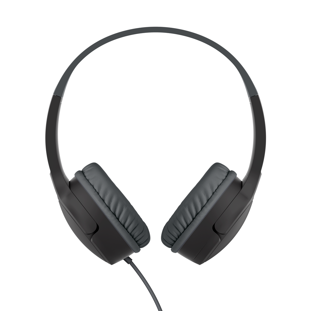 Belkin Mini Wired On-Ear Kids Headphones - Black