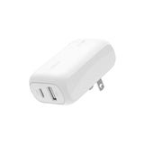 Belkin 42W PD Dual Port USB-A & USB-C Wall Charger W/ PPS - White