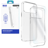 Blu Element Gelskin Case With Screen Protector For Iphone 17 Pro Max (120-10440) - Clear