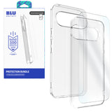 Blu Element Gelskin Case With Screen Protector For Google Pixel 10/10 Pro (120-10447) - Clear