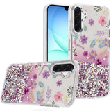 Premium Beautiful Epoxy Designs W/ Chrome Edges Case For Samsung A17 5G - 6