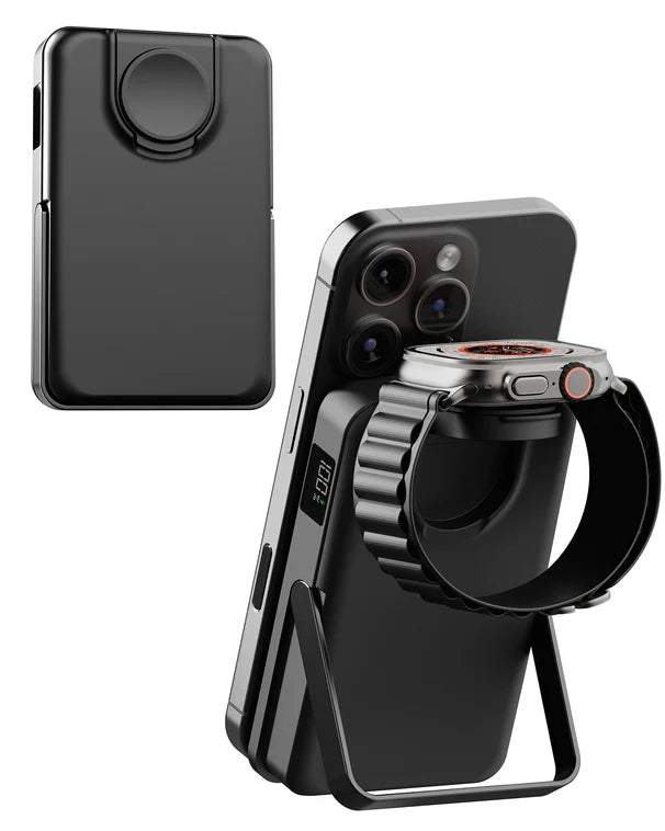 myCharge 3-In-1 Wireless Stand W/ Watch